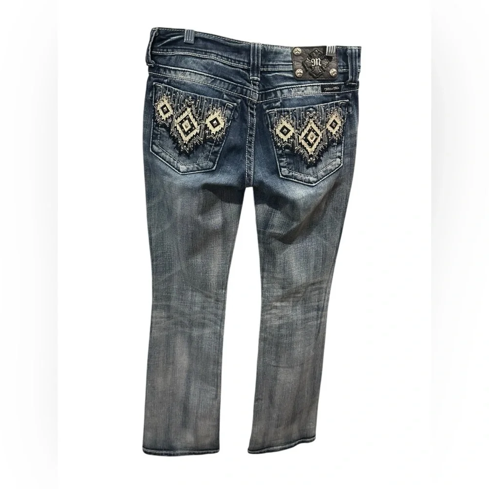 Miss Me rigged jeans size 27